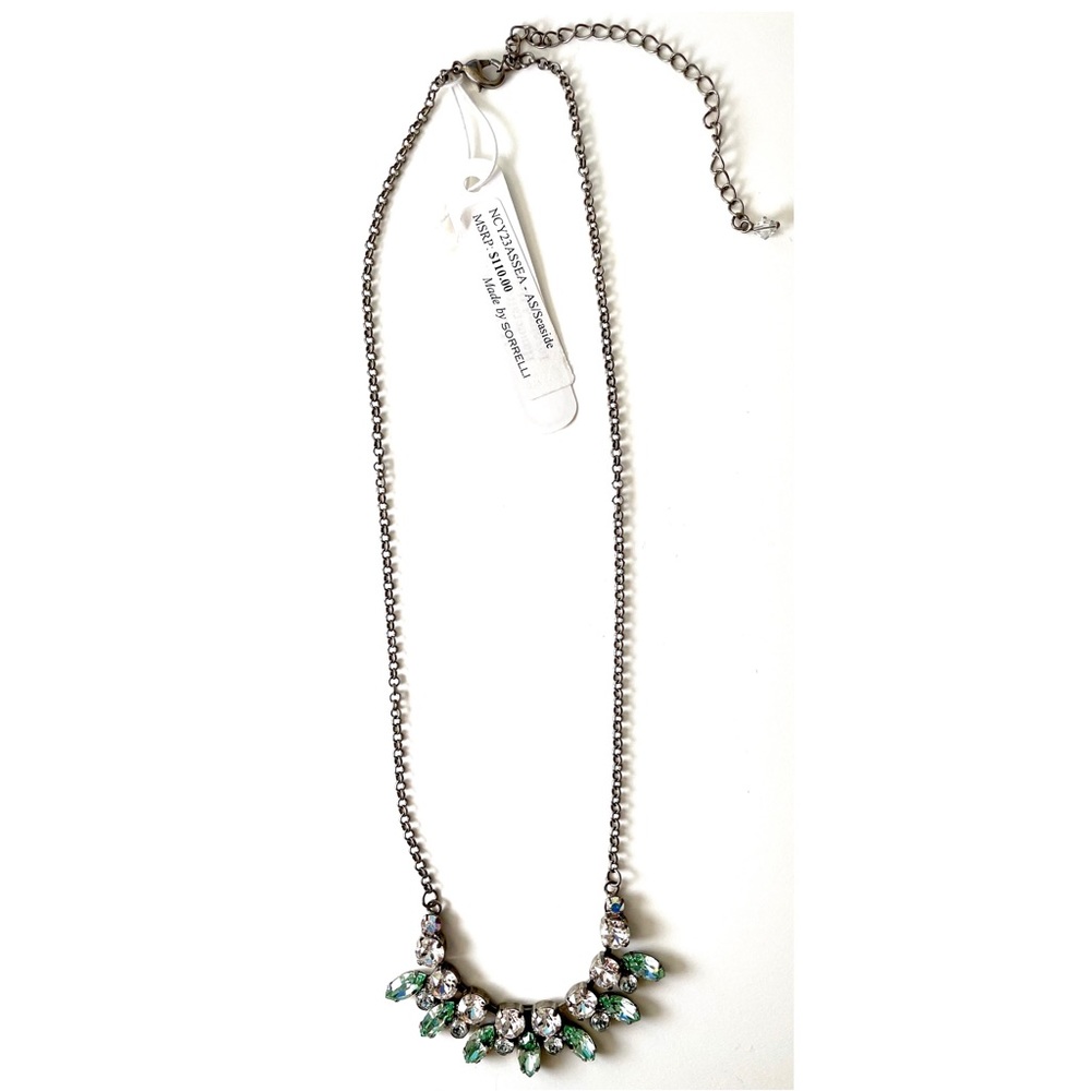 Sorrelli Seaside- Multi-Cut Petite Crystal Necklace NWT